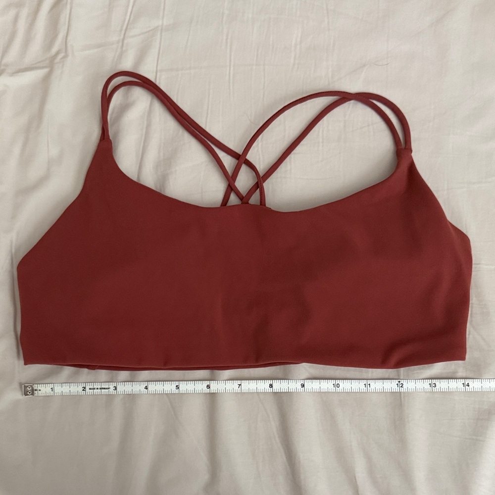 Vuori Strappy Bralette - Women Intimates & Sleepwear rust color size L